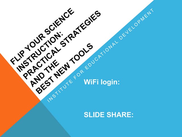 Flip Your Science Instruction NH SS