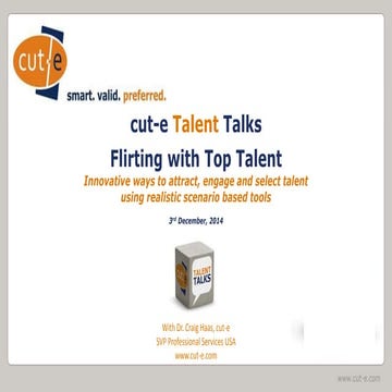 Flirting with Top Talent