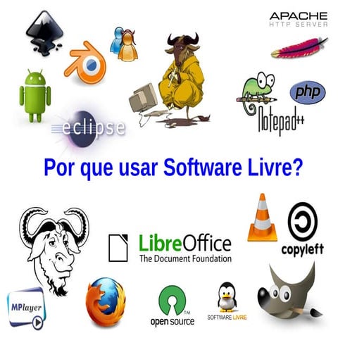FLISOL Porque usar Software Livre Bruno Alexandre Barbosa Chucky