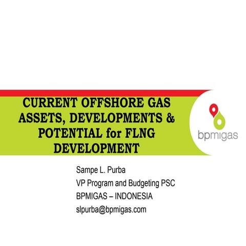 FLNG   - Offshore Assets Development , Korea 2010 Sampe Purba