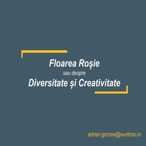 Floarea rosie | PPTX