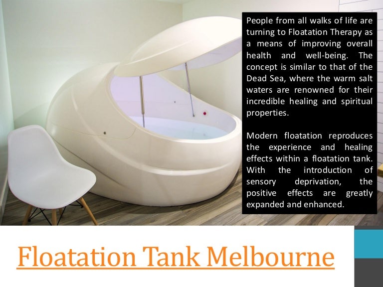 Floatation tank melbourne