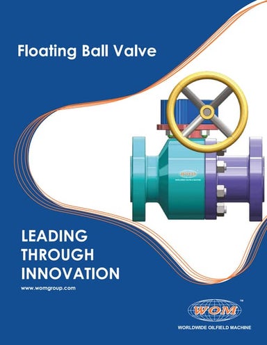 Floating Ball Valve, Floating Ball Valve Manufacturers - WOM Group