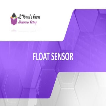 Float sensor