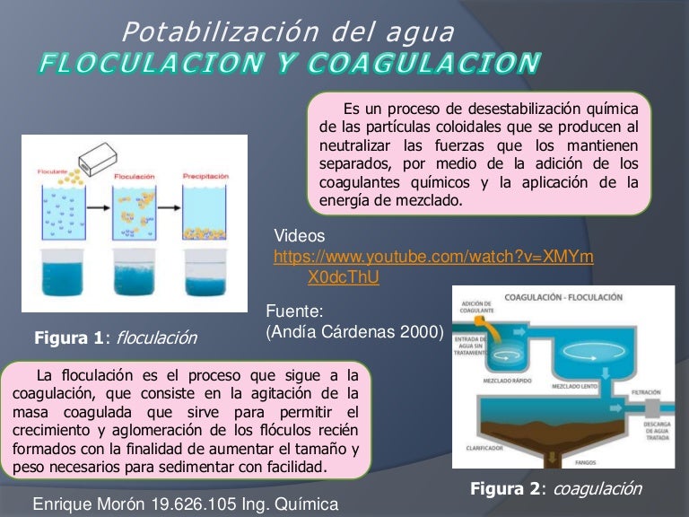 Floculacion y coagulacion enrique moron
