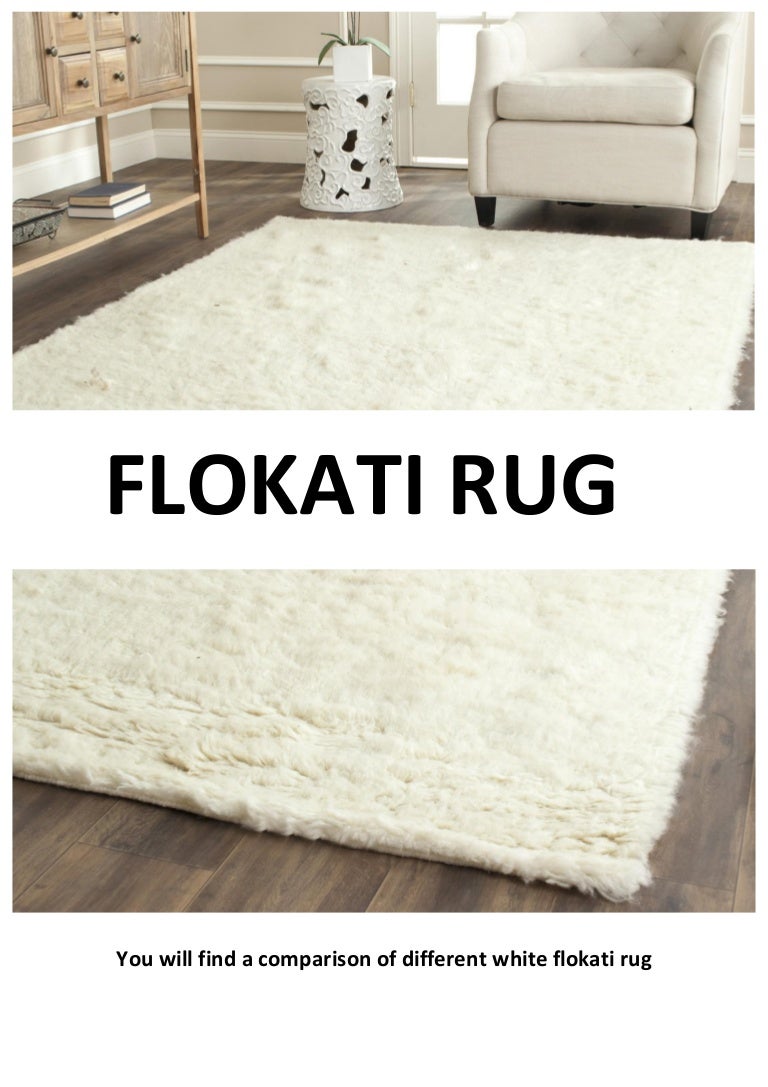 Flokati rug