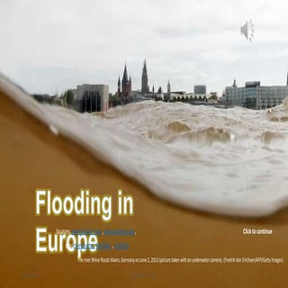 Flooding in Europe - June 2013