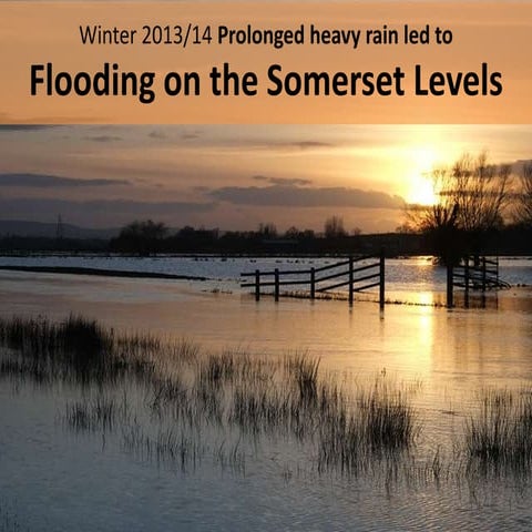 Flooding on the somerset levels