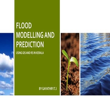 Flood modelling and prediction 1