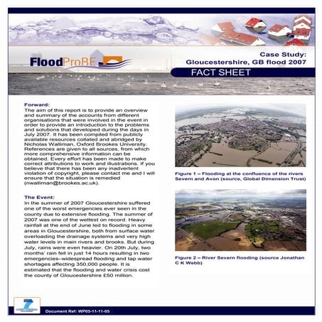 Floodprobe factsheet-casestudy-gloucester