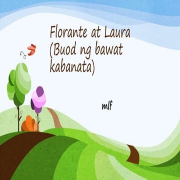 Florante at laura buod