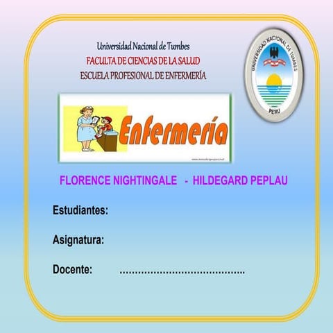 TEORIA DE FLORENCE NIGHTINGALE
