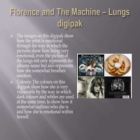 Florence and the machine – lungs digipak