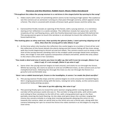 Florence and the machine rabbit heart