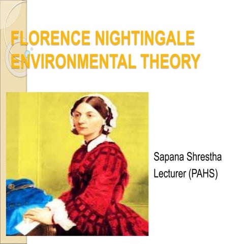 Florence nightingale nursing theory