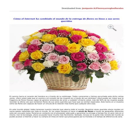 Cómo el Internet ha cambiado el mundo de la entrega de flores en línea a sus seres queridos
