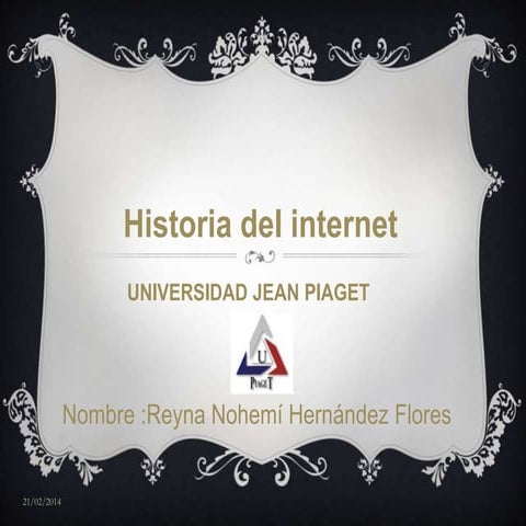 Historia del Internet (power point)