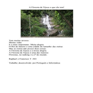 Floresta da tijuca   raphael e fran...