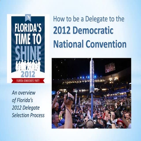 Florida 2012 delegate selection 