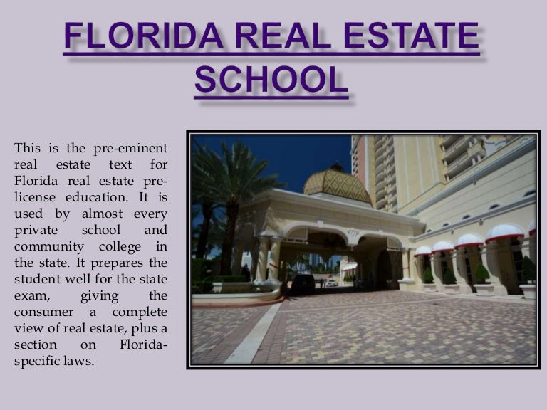 Florida real estate school