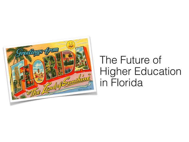 The Future of State Higher Educatio...
