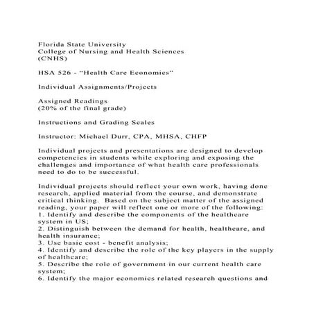 Hospital Industry Analysis | PDF