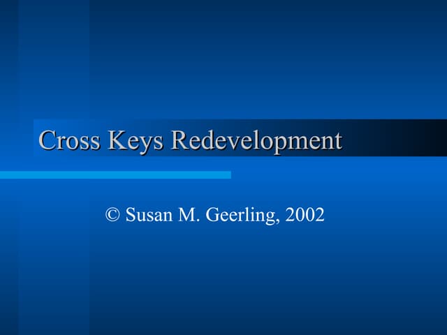 Florissant TIF - Cross Keys Redevelopment