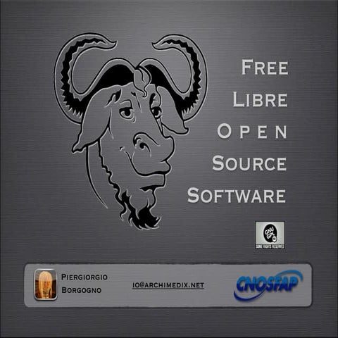 FLOSS: Free Software e Open Source