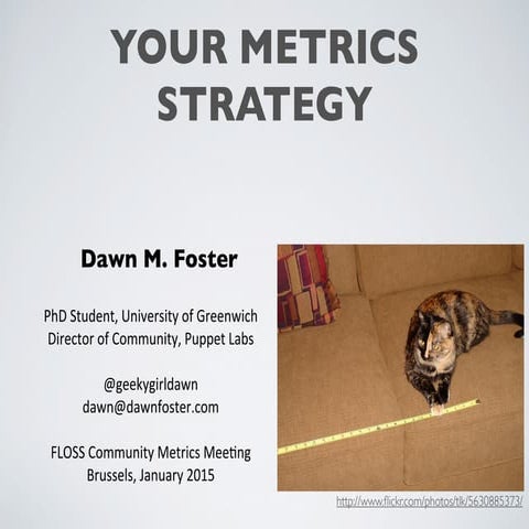 Floss metrics strategy 2015