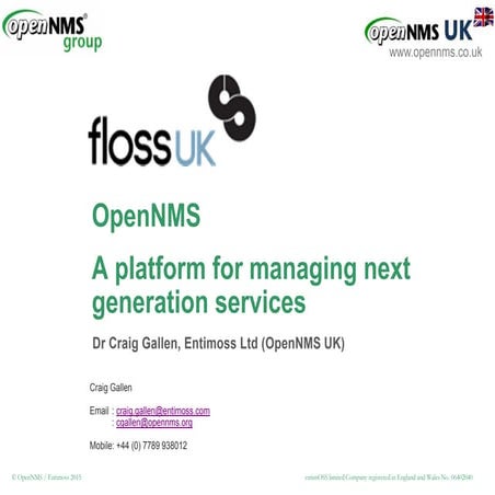 Flossuk2015 opennms1.0;21 03-2015