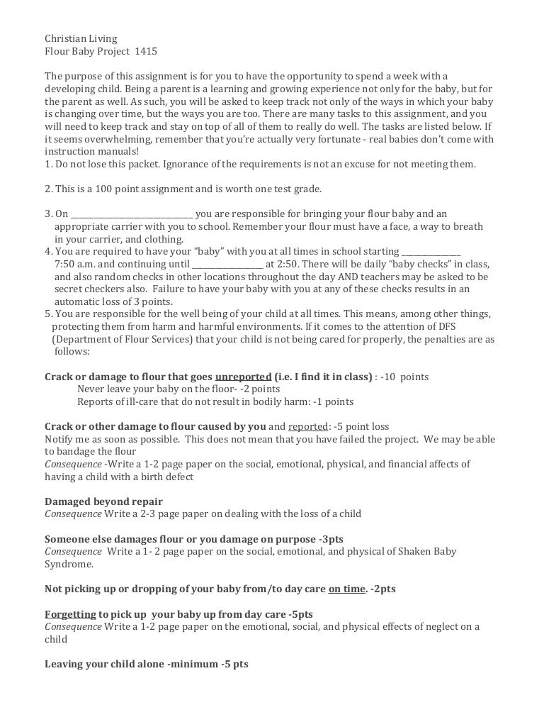 Flour baby essay 08 picture