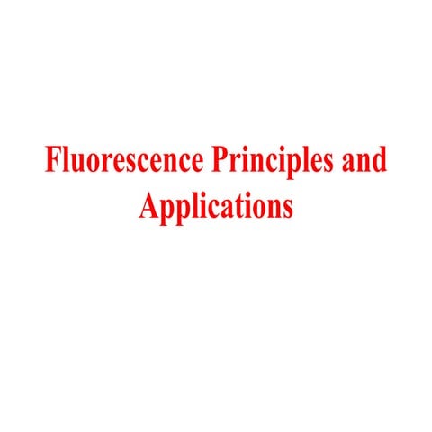 Flourescence