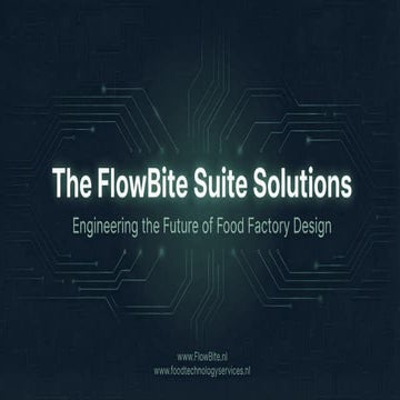 The FlowBite Solutions Suite - The complete food ecosystem for food ...