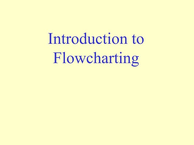 Flowchart
