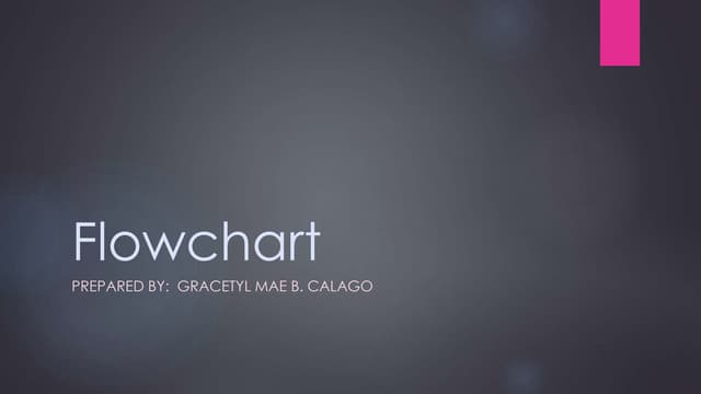Flowchart | PPT