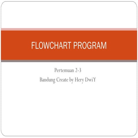 FLOWCHART PROGRAM dan pemodelan dan pemrograman