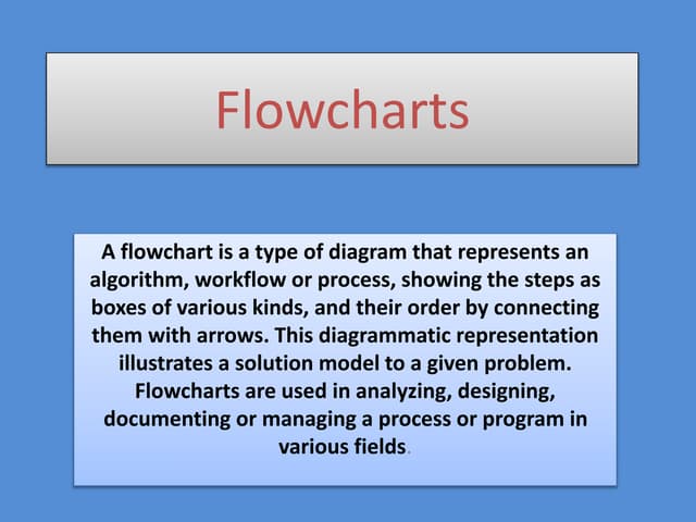 Flowcharts