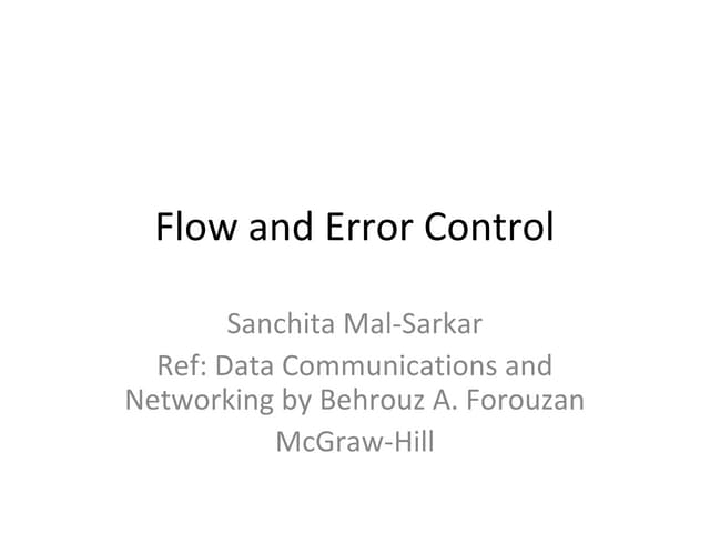 Flow control main