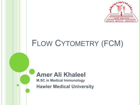 Flow cytometry: Principles and Applications | PPTX