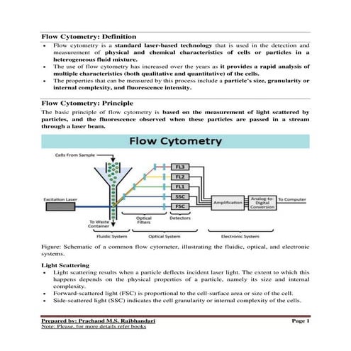 Flow cytometry | PDF