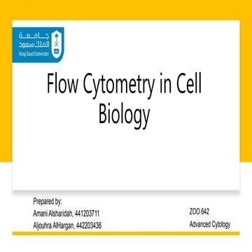Flow cytometry in cell biology