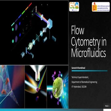 Flow Cytometry in Microfluidics | PPTX