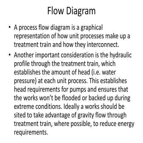 Hydrology (Flow diagram) | PPTX