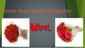 Flower delivery in bangalore