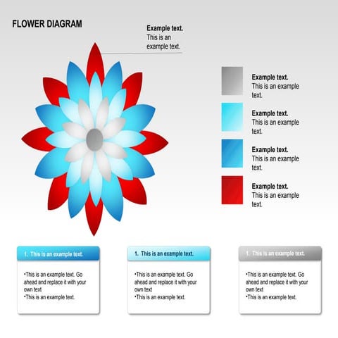 Flower Stages Diagram for PowerPoint