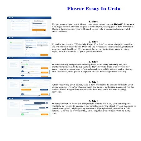 Flower Essay In Urdu. Online assignment writing service.