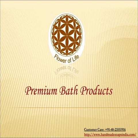 Premium Bath Soaps and Essential Oils