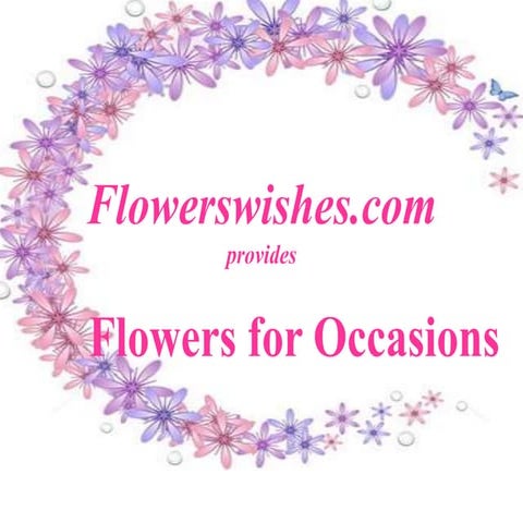 Flowers for all ocassions