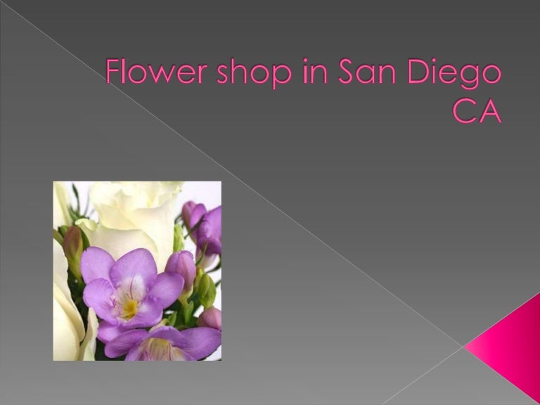Flower shop in san diego ca