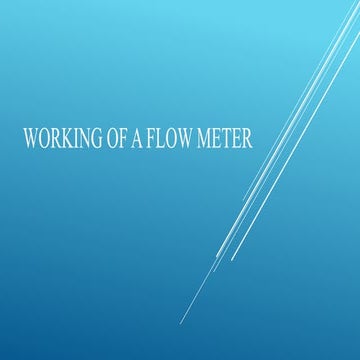 Flow meter